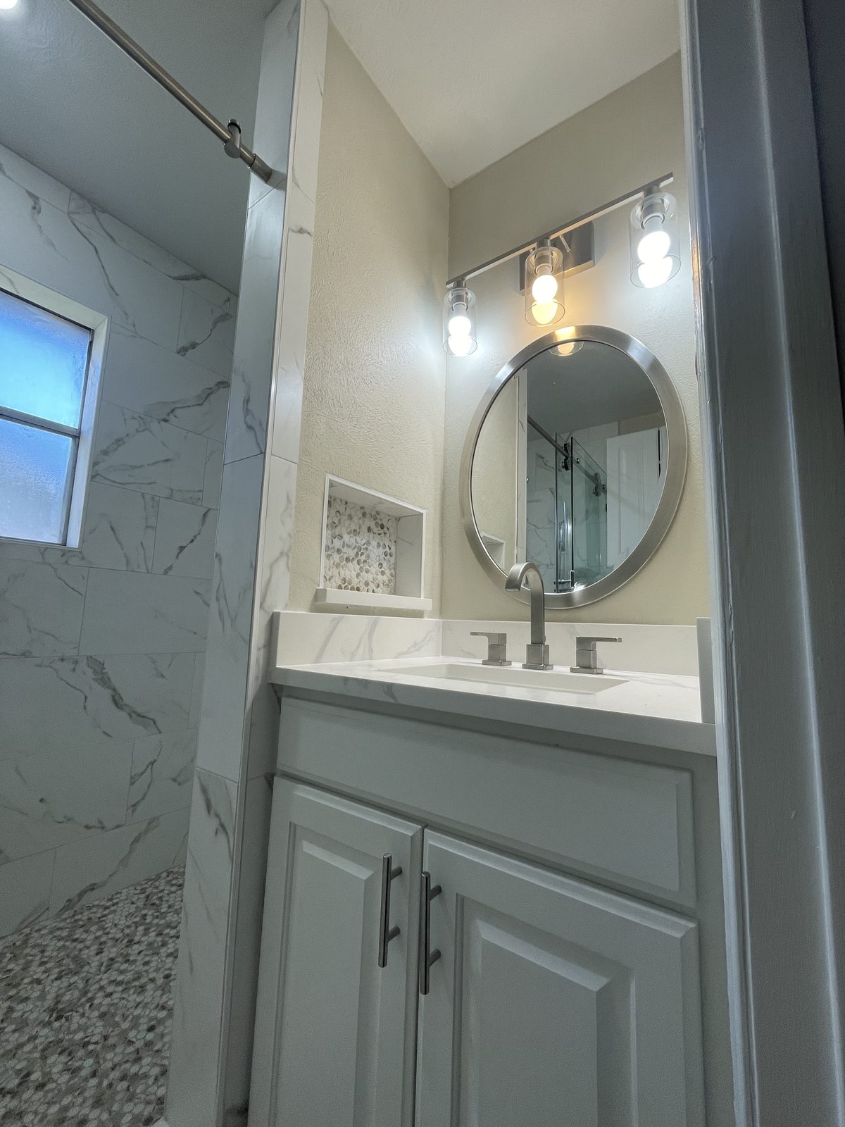 Fox Run Master Bath Remodel — completed bathroom
