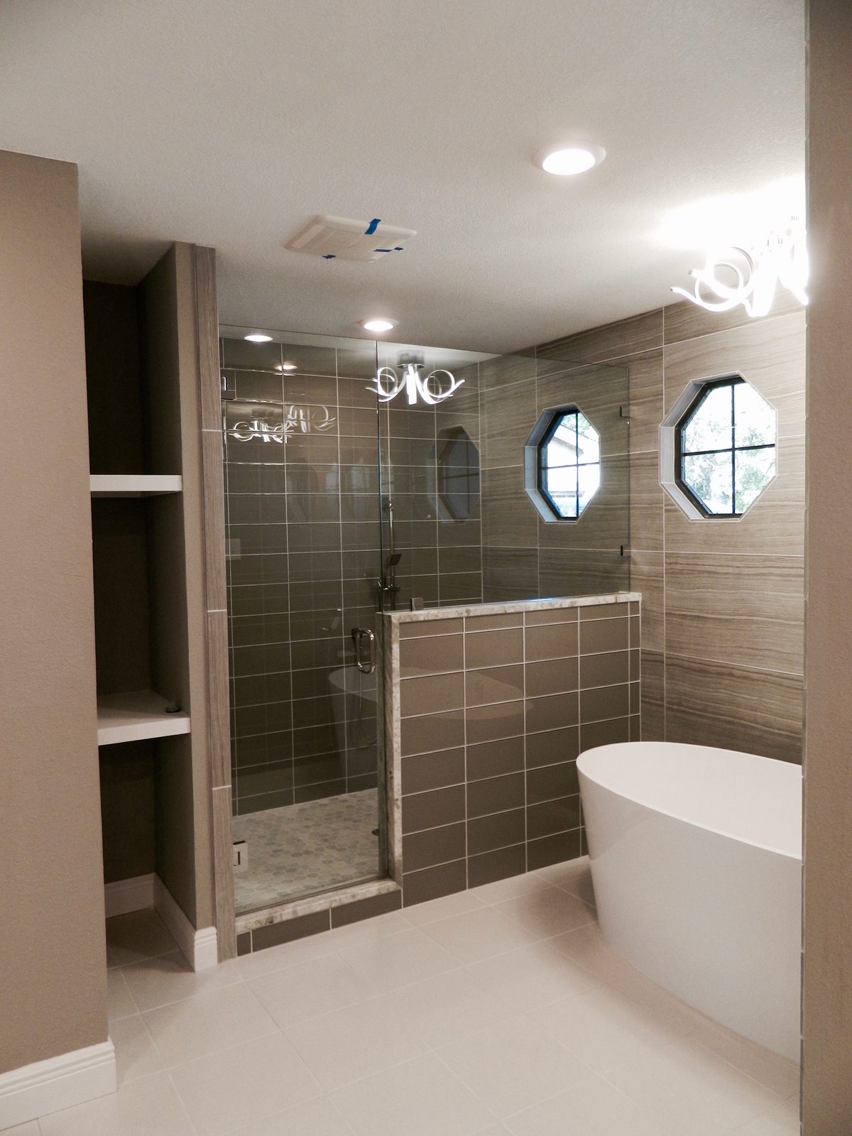 Ladera Norte — Bathroom completed work