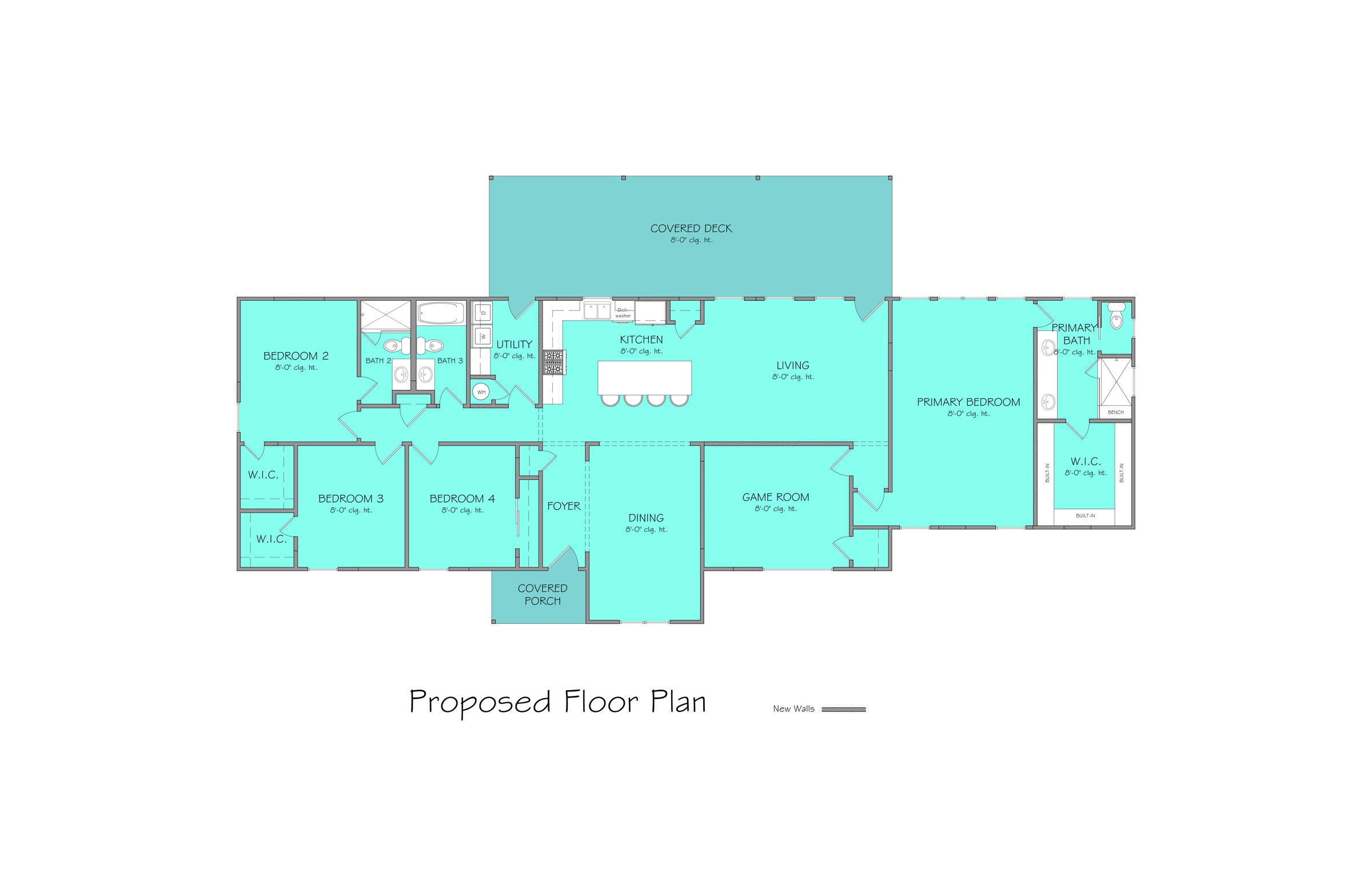 Owens Road – Waller Whole-House Renovation — proposed floor plan