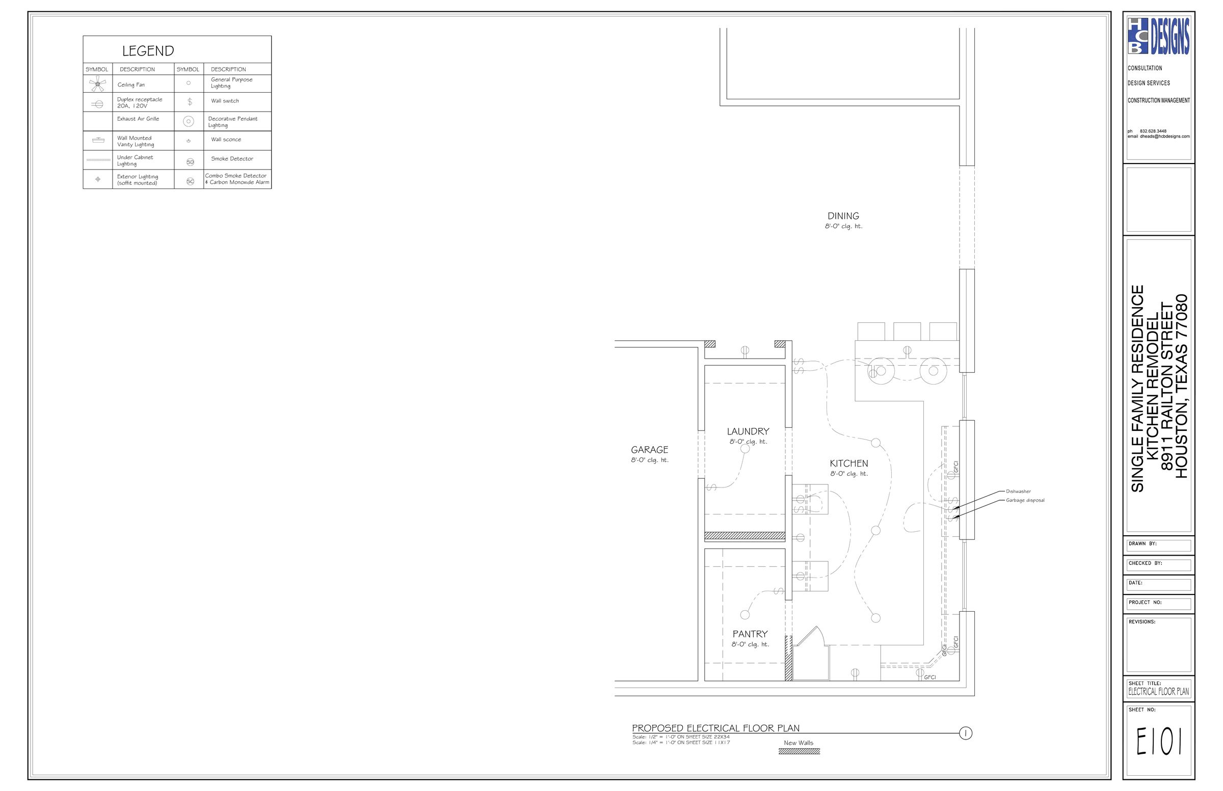 Railton Kitchen Remodel — design drawing